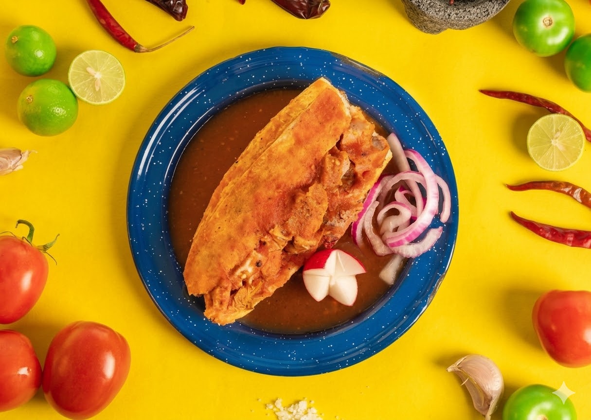 Torta Ahogada Tradicional