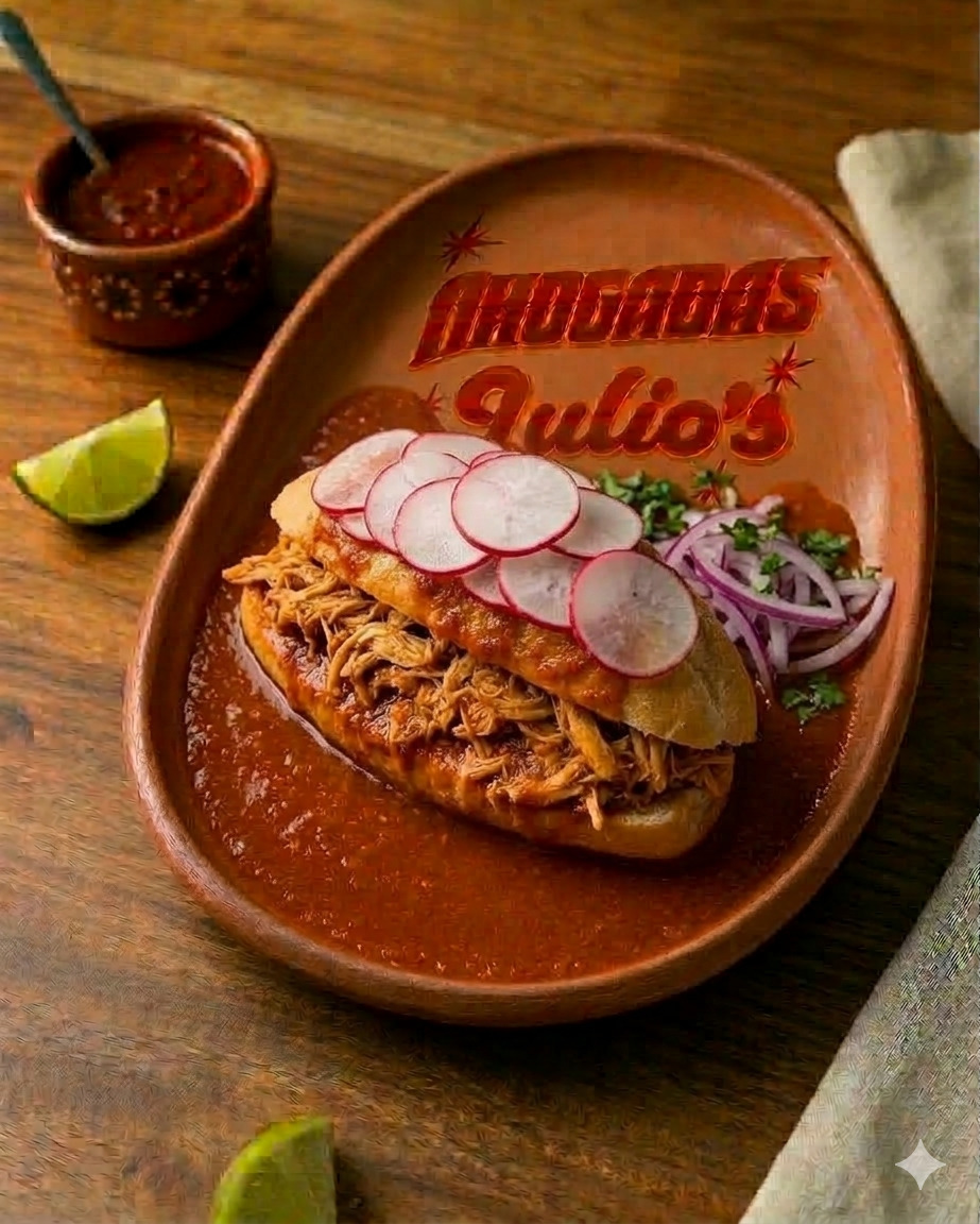 Torta Ahogada de Pollo