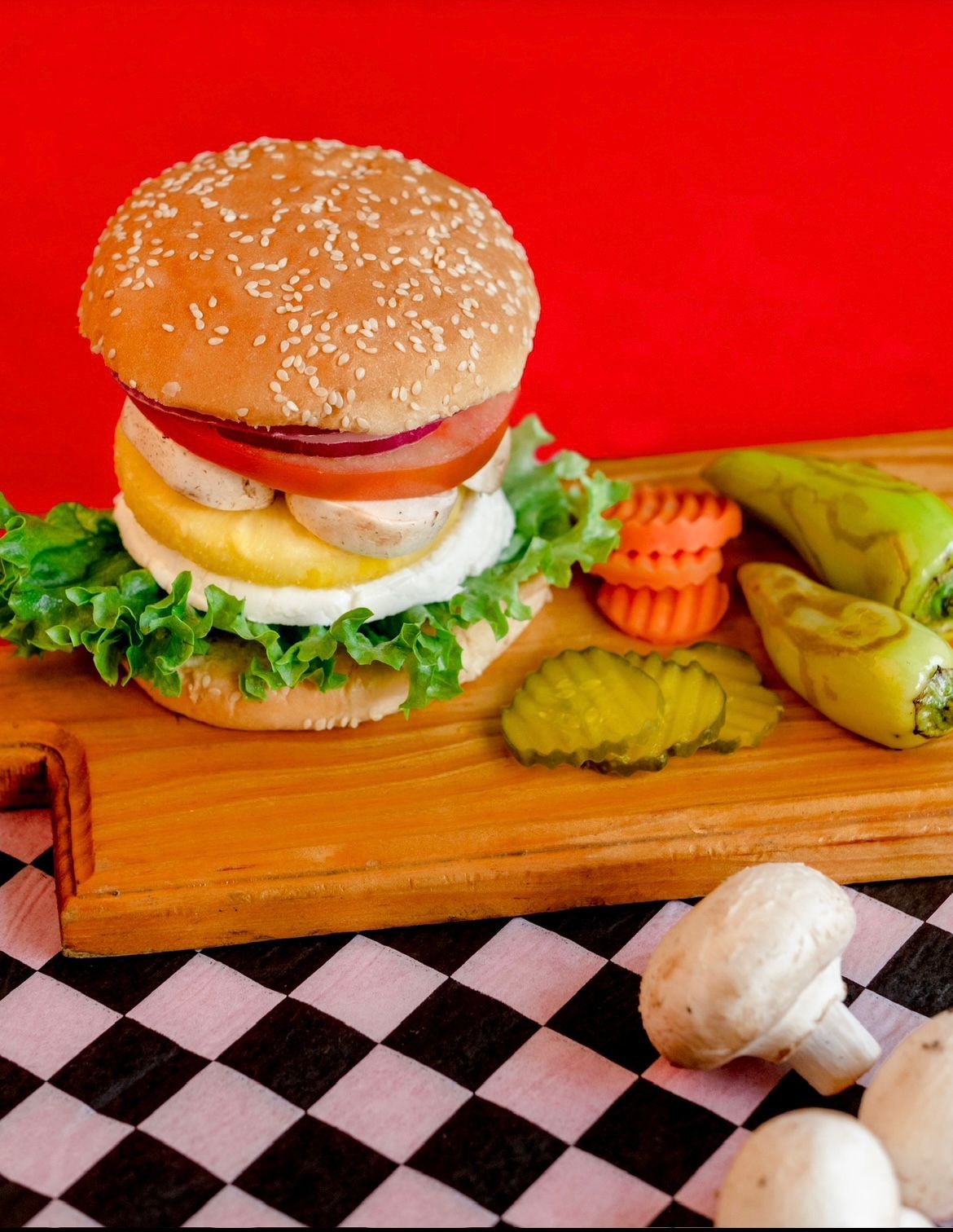 Hamburguesa Vegetariana